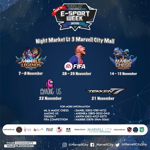 Road To Marvell City New Normal E-Sports Week 2021 ...